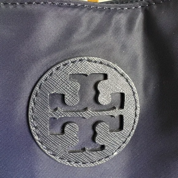Tory Burch Navy Nylon Tote Bag - Picture 2 of 12